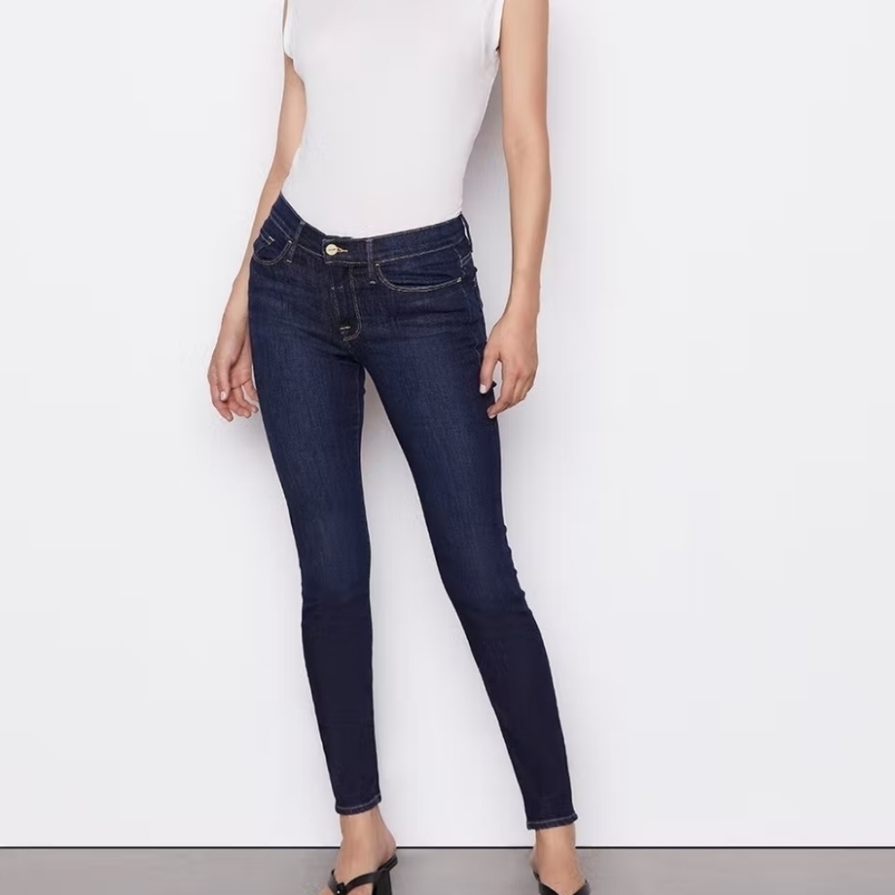FRAME DENIM LE SKINNY DE JEANNE IN QUEENSWAY•27 - Picture 2 of 13